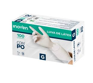 Luva de Latex p/ Procedimento G Caixa C/ 100UN - Inoven