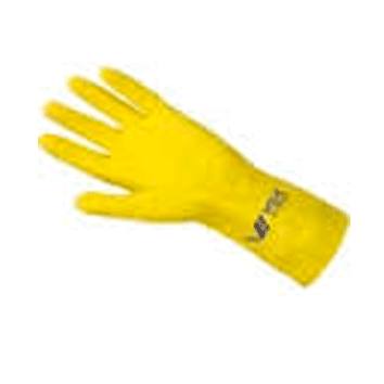 Luva de Latex P/limpeza Multiuso Amarela M Volk