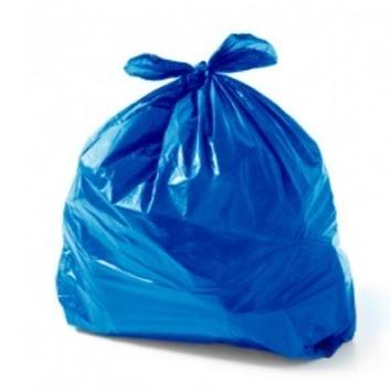 Saco para Lixo 10L Azul 100UN 40X35 - Leve - Equiv 0,04 Julieta