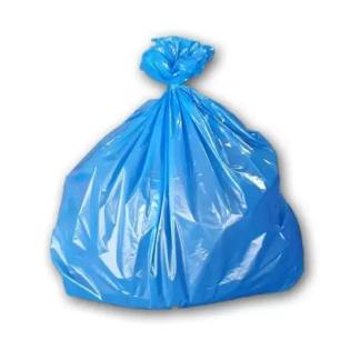 Saco para Lixo 60L Azul 100UN 60X70 - Leve