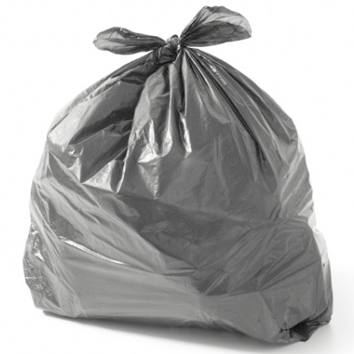 Saco para Lixo 20L Cinza 100UN 40X50 - Leve - Equiv 0,04 Julieta
